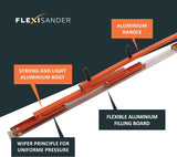 Flexible filling spatula | FFK 196094 | 1960 mm (77 ¹/₈ in)