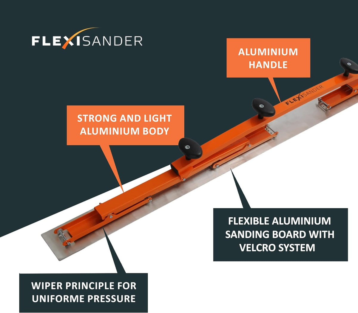 Flexisander, FX technology | Flexible sanding board | FSB 196114