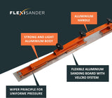 Flexible sanding board | FSB 196114 | 1960 mm (77 ¹/₈ in)