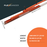 Flexible filling spatula | FFK 196094 | 1960 mm (77 ¹/₈ in)