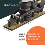 Pneumatic flexible orbital sander | FS 28070A | 280 mm (11 in)