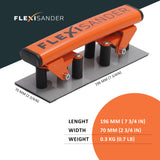 Flexible sanding board | FSB 019071 | 198 mm (7 3⁄4 in)