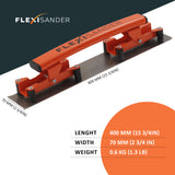 Flexible sanding block | FSB 040071 | 400 mm (15 ³/₄)