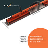 Flexible sanding board | FSB 112113DE | 1120 mm (44 in)