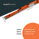 Flexible sanding board | FSB 196114 | 1960 mm (77 ¹/₈ in)